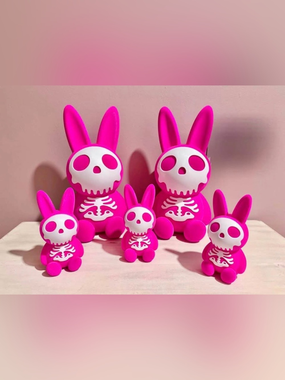 Halloween Skeleton Rabbits